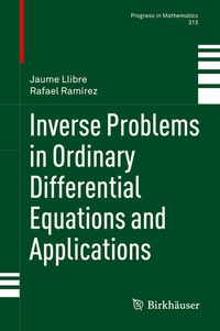 Enlarge image Cover: Inverse Problems in Ordinary Differential Equations and Applications - Birkhäuser