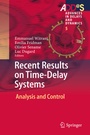 Cover: Recent Results on Time-Delay Systems - Springer