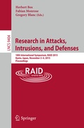 Cover: Research in Attacks, Intrusions, and Defenses - Springer