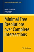 Cover: Minimal Free Resolutions over Complete Intersections - Springer