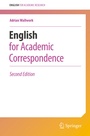 Cover: English for Academic Correspondence - Springer