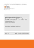 Cover: Erneuerbare erfolgreich integrieren durch Power to Heat - Cuvillier Verlag