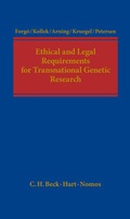 Cover: Ethical and Legal Requirements of Transnational Genetic Research - Nomos