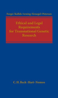 Abbildung von: Ethical and Legal Requirements of Transnational Genetic Research - Nomos