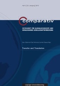 Cover: Transfer and Translation - Leipziger Uni-Vlg