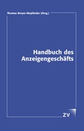 Cover: Handbuch des Anzeigengesch&auml;fts - BDZVplus GmbH