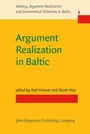 Cover: Argument Realization in Baltic - John Benjamins Publishing Company