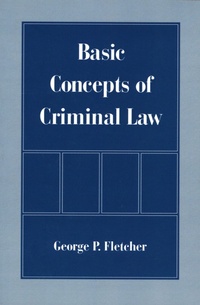 Enlarge image Cover: Basic Concepts of Criminal Law - OUP USA