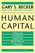 Cover: Human Capital - University of Chicago Press