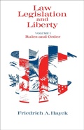 Cover: Law, Legislation and Liberty, Volume 1 - University of Chicago Press