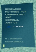 Cover: Research Methods for Criminology and Criminal Justice - Butterworth-Heinemann