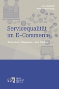 Cover: Servicequalit&auml;t im E-Commerce - Erich Schmidt Verlag