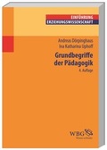 Cover: Grundbegriffe der P&auml;dagogik - wbg Academic in Herder