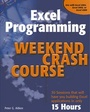 Cover: Excel Programming Weekend Crash Course - Wiley