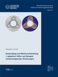 Cover: Anwendung und Weiterentwicklung r-adaptiver Gitter am Beispiel meteorologischer Str&ouml;mungen - TUDpress