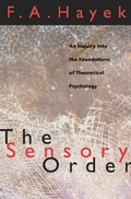 Cover: The Sensory Order - University of Chicago Press