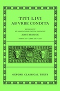 Cover: Livy: The History of Rome, Books 21-25 (Titi Livi ab urbe condita libri XXI-XXV) - Oxford University Press