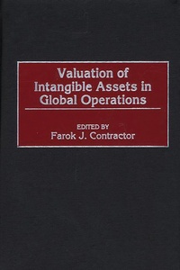 Enlarge image Cover: Valuation of Intangible Assets in Global Operations - Praeger Publishers Inc