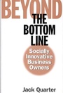 Cover: Beyond the Bottom Line - Praeger Publishers Inc