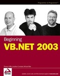 Cover: Beginning VB.NET 2003 - Wrox Press