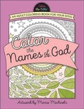 Cover: Color the Names of God - Harvest House Publishers,U.S.