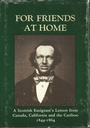 Cover: For Friends at Home - McGill-Queen's University Press