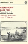 Cover: Recreational Land Use - McGill-Queen's University Press