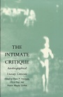 Cover: Intimate Critique - Duke University Press Books