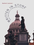 Cover: Written in Stone - Duke University Press Books