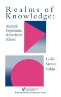 Cover: Realms Of Knowledge - Routledge Falmer