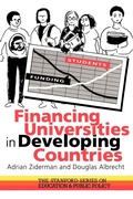 Cover: Financing Universities In Developing Countries - Routledge Falmer