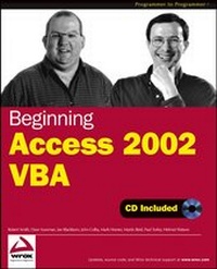 Abbildung von: Beginning Access 2002 VBA - Wrox