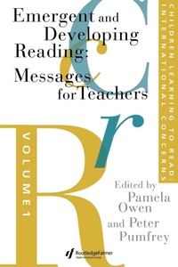 Enlarge image Cover: Children Learning To Read: International Concerns - Routledge Falmer