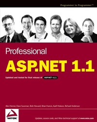 Enlarge image Cover: Professional ASP.NET 1.1 - Hungry Minds Inc,U.S.