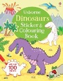 Cover: Dinosaurs Sticker and Colouring Book - Usborne Publishing Ltd