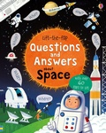 Cover: Lift-the-flap Questions and Answers about Space - Usborne Publishing Ltd