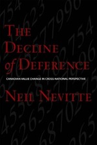 Enlarge image Cover: The Decline of Deference - University of Toronto Press