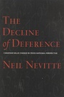 Cover: The Decline of Deference - Broadview Press Ltd