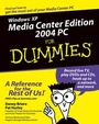 Cover: Windows XP Media Center Edition 2004 PC For Dummies - Wiley