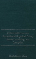 Cover: Critical Reflections on Transnational Organized Crime, Money Laundering, and Corruption - University of Toronto Press