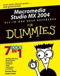 Cover: Macromedia Studio MX 2004 All-in-One Desk Reference For Dummies - Wiley