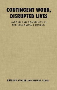 Enlarge image Cover: Contingent Work, Disrupted Lives - University of Toronto Press