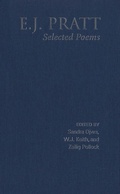 Cover: E.J. Pratt: Selected Poems - University of Toronto Press