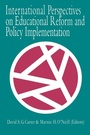 Cover: International Perspectives On Educational Reform And Policy Implementation - Routledge Falmer