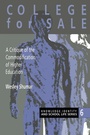 Cover: College For Sale - Routledge Falmer