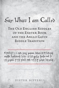 Cover: Say What I Am Called - University of Toronto Press