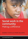 Cover: Social work in the community - Policy Press