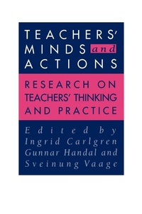 Abbildung von: Teachers' Minds And Actions - Falmer Press Ltd