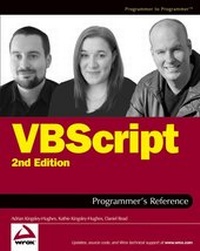 Abbildung von: VBScript Programmer's Reference - Hungry Minds Inc,U.S.