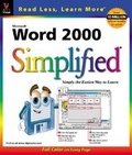 Cover: Microsoft Word 2000 Simplified - Hungry Minds Inc,U.S.